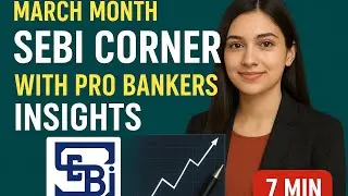 SEBI Corner Revision March 2025 | Top SEBI Updates & Pro Bankers Insights in 7 min. #sebi #rbi #bank