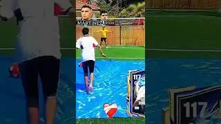 Cortua x Martinez Skills 😂 #footballshorts #funnyfootball #martinez #realmadrid