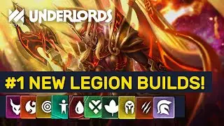 #1 NEW Legion Builds! Brawny + Demon + Many More! | Dota Underlords