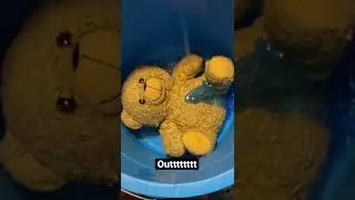 Cleaning up a Teddy Bear up  #Teddy Bear Restoration