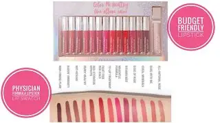 Budget friendly lipstick / Physician Formula Color Me Healthy lip swatches
