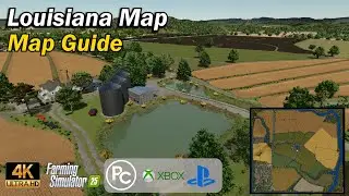 Louisiana Map | Map Guide | Farming Simulator 25