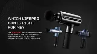 Fusion FX Heated Percussion Massage Gun