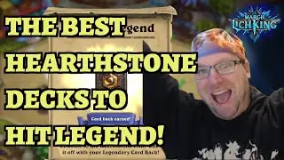 Top 14 Best Hearthstone Decks to Climb to LEGEND in January 2023: March of the Lich King Meta Report