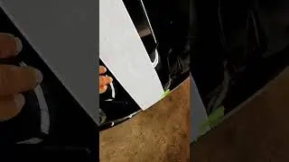 Restripe minicopper hood.