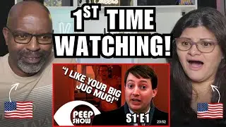 Our First Time Watching PEEP SHOW S1E1 | Let's GOO!