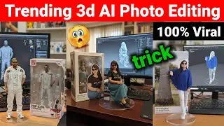 Google Gemini Viral Photo Editing Tutorial in Hindi 😱 | Trending Instagram Viral 3D Ai Photo Editing