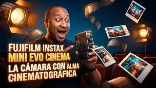 &iquest;Vale la pena la Fujifilm Instax Mini Evo Cinema? Dise&ntilde;o, estilo y fotograf&iacute;a instant&aacute;nea.