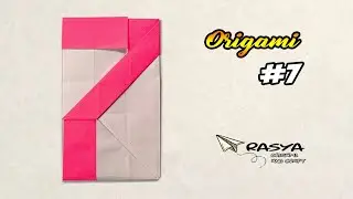 How to make Origami Number 7