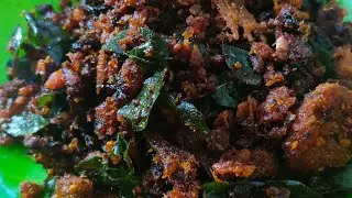 അമ്മച്ചി സ്പെഷ്യൽ ഉണക്കമീൻ വറുത്തത്//Special Unakkameen varuthath(special dry fish fry)