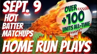 Home Run Plays for 9/9/25 MLB Bets & Predictions #mlbpredictions #mlbpicks #mlbbestbets