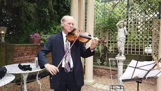 Dave Rimelis, Violinist @ The Manor, West Orange NJ, Wedding Ceremony