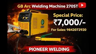 GB Arc Welding Machine 270ST 🔥 Special Price ₹7,000 | Pioneer Welding 9842072920