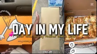 Впервые попробовала итальянский сырный хлеб от Little Caesars 😍*Невероятно!