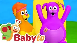 Divertimento al Parco con Nico e Bianca 🎠 | Scivolare e Dondolare @BabyTVIta