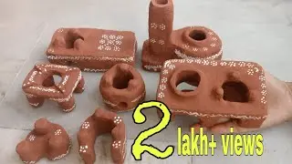 Unboxing Miniature Clay Stove l Primitive Clay Stove l Gas Chulha l Mitti Stove  #claystove