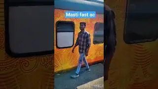 Masti fast ac 🥰#shorts #trending #video #train#pingua
