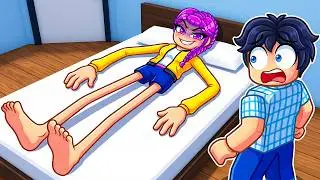 BABY RUMI CAN'T STOP GROWING At 3.AM In Roblox! | Kpop Demon Hunters