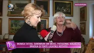 Teo Show (09.02.2018) - Monica Tatoiu, casa plina de suveniruri! Partea I