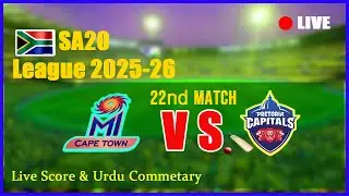 🔴LIVE  PC Vs MICT  |SA20 League   Live Score & Commentary | The Crowd Talk |