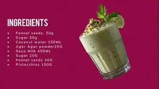 Celebrate World Vegan Day with a refreshing Saunf Punch!