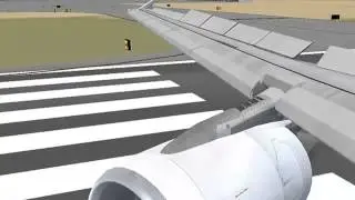 Fsx: Airbus A320 Taxi And take-off