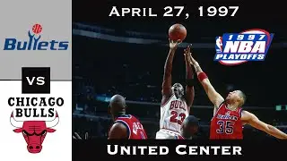 Full Game: A 55-Point Masterclass vs. the Bullets | Michael Jordan (April 27, 1997)