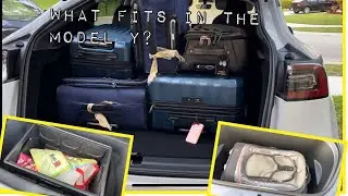 What fits in the model Y?