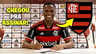 &Eacute; OFICIAL! JHON ARIAS CHEGA AO FLAMENGO PARA SER TITULAR ABSOLUTO!
