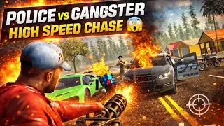 Police vs Gangster 🔥 High Speed Chase | Full Action Gameplay 😱