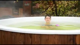 Купель из композитного материала с подогревом POLAR SPA