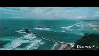 Mangawhai Heads Beach 4K Drone, New Zealand