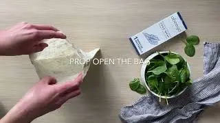 How to Fold the Medium Abeego Beeswax Wrap Bag