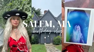EXPLORING SALEM - celebrity sighting, aura photography, and celebrating my birthday!