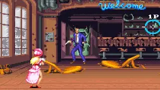Blue Suit I (Annie) - Wild Guns (SNES)