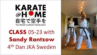 Karate@Home class 05 23 with Sandy Rantzow