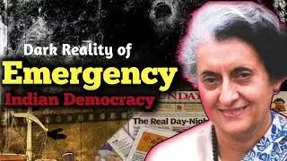 1975 Emergency Explained | Dark Chapter of Indian Democracy | Emergency 1975 