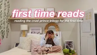 ep1: reading the cruel prince trilogy for the first time! 🧚✨🧝&zwj;♀️&nbsp;| first time reads