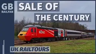 UK Railtours &ldquo;Sale of the Century&rdquo; HST Passing Locomotion Shildon &ndash; 31/01/2026