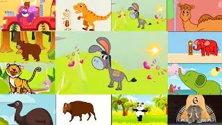HICKORY DICKORY DOCK💥12 ANIMALS IN SKETCH 2.0+ COLLECTIVE effects 🎨😱🥰⚡