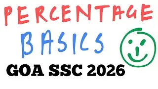 PERCENTAGE AND RATIO BASICS 🔥🔥| GSSC CBT 1 CBT 2| PAID BATCH FOR REASONING MATHS🙏🔥