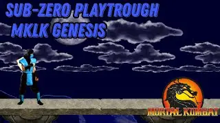 Mortal Kombat (1992) Genesis Legacy Kollecton - Sub-Zero Playthrough