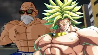 Master Roshi fights Broly in story mode? (Dragon Ball Z Budokai Tenkaichi 3)