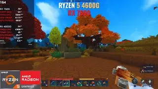 Hytale - RX 7600 + Ryzen 5 4600G / High / Medium / Low / Test Game 2026