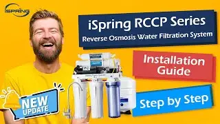 iSpring RCCP Series RO System with Booster Pump DIY Installation | Step by Step