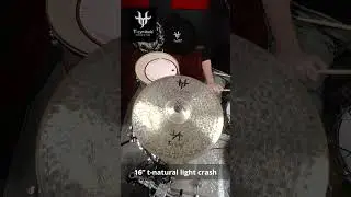 16&rdquo; crash comparison - #tcymbals #cymbals #drumming #drums #drum #drummer #tcymbalsartist #recording
