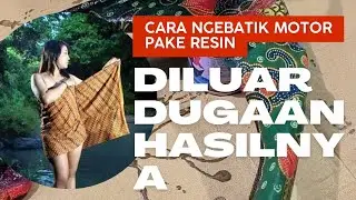 cara nge batik body motor mio pake epoxi resin#part1