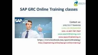sap grc online training