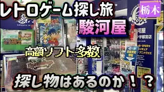 【コイ散歩】栃木県の駿河屋に行ってきた！高額レアソフト多数！今回は何かしらを購入したいと意気込んで突入！果たして今回は何を購入できたのか【レトロゲーム】