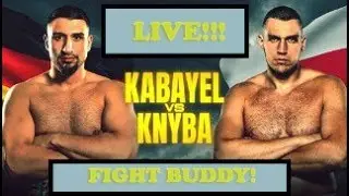 AGIT KABAYEL VS DAMIAN KNYBA - LIVE STREAM FULL FIGHT COMPANION